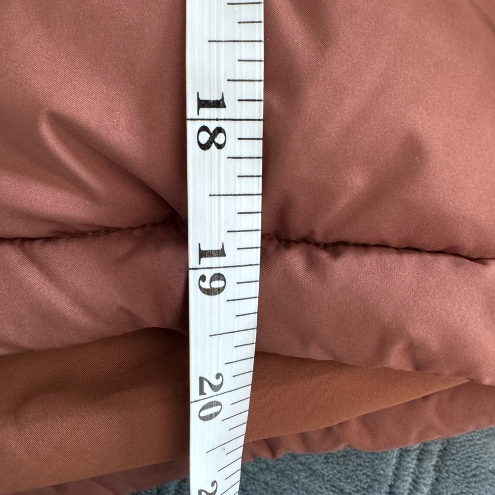 NWOT Lululemon Wunder Puff Cropped Vest Roasted Brown - Picture 10 of 10